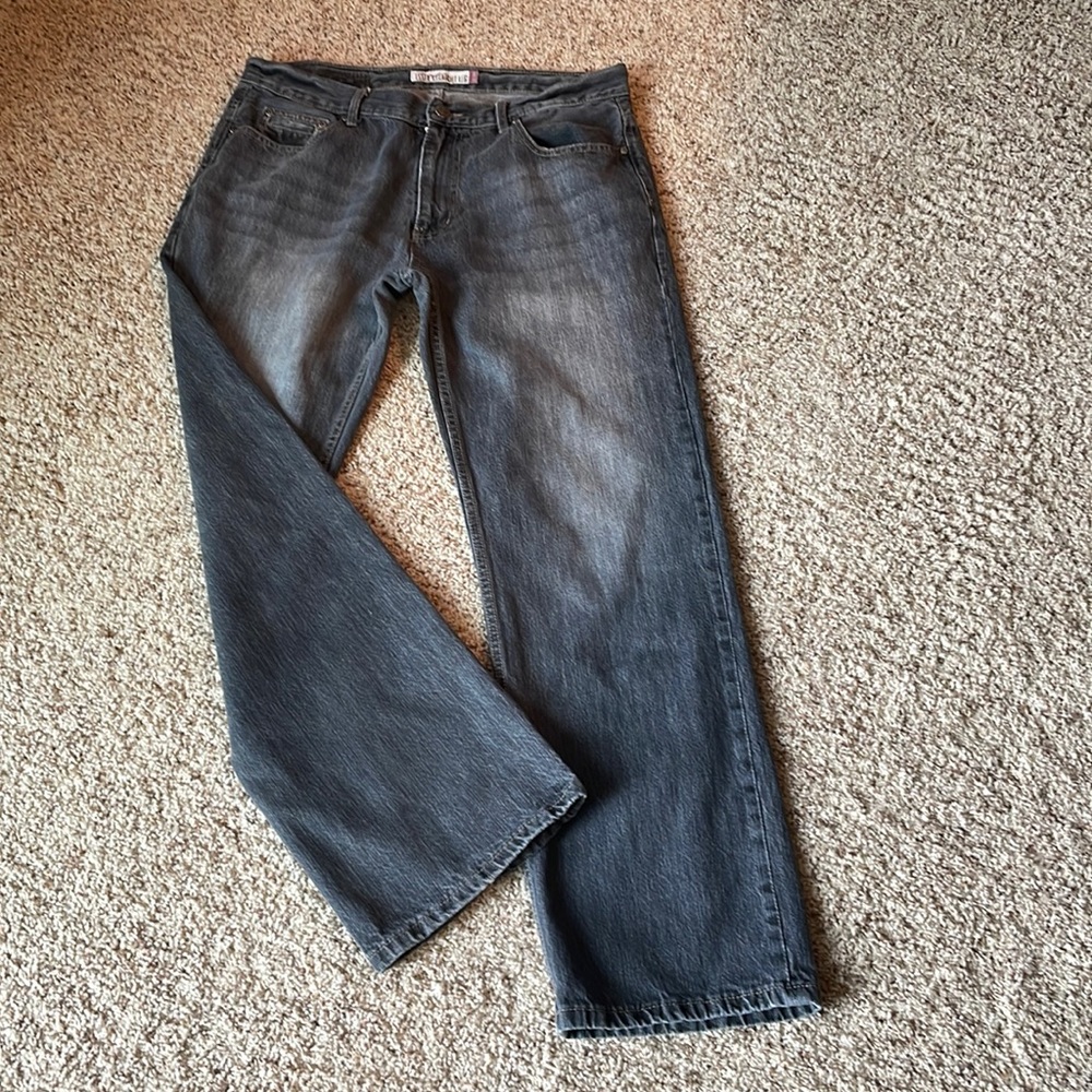 Aeropostale Essex size 34,32 grey blue men’s jeans.
